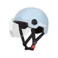thumbnail image 3 of DYNWAVECA Helmet Half Face Helmet Comfortable to Wear Lightweight Summer Breathable Soft Skin Friendly Lining Riding Helmet Blue, 3 of 10