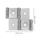 thumbnail image 2 of Luxshiny 4Ud Bisagra De Puerta Con Resorte De Hierro Plata Para Uso En Hogar Y Muebles, 2 of 6