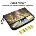 thumbnail image 2 of DIXRUYEE Organ Folders Expanding Folder with Color Label 13 Pocket Cat Catch Butterfly Painting Printed, 2 of 7