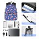 thumbnail image 4 of Balery Beautiful Koi Fish Mochila para Mujeres y Hombres, Mochila Ligera Casual para Viajes, Mochila Clásica Básica para la Universidad, 4 of 6