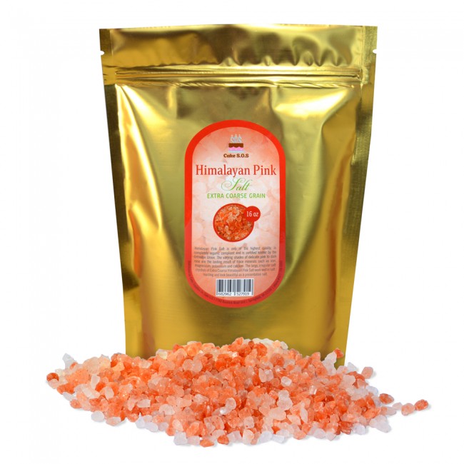 Himalayan Pink Salt, Extra Coarse Grain 1 lb.