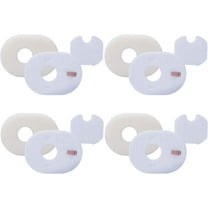 4 Pack Filter Replacement for Shark Rocket Vacuum HV300 HV301 HV300W HV302 HV305 HV310 UV450 Foam & Felt Filter Kit