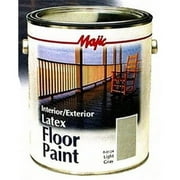 Yenkin-Majestic  1 gal Latex Floor Paint, Battleship Gray