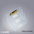 thumbnail image 2 of Acrylic Business Card Holder for Desk Multiple Business Card Holders, Business Card Stand Business Card Display Holder, Clear Plastic Business Card Holder Display Office, 2 of 8