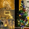 thumbnail image 6 of Star Lights Star String Lights 33Ft 80 LED Star Fairy Lights Battery Operated Waterproof Indoor Outdoor Twinkle Christmas Lights for Bedroom Party Wedding Xmas Tree Decoration(Warm White), 6 of 7
