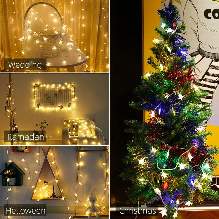 Waterproof 17FT 50 LED Solar String Fairy Lights Night Lamp For Party Xmas Outdoor Garden Wedding Lawn Patio Holiday Christmas Tree Decoration Bedroom Living Room Waterproof 17FT 50 LED Solar String Fairy Lights Night Lamp For Party Xmas Outdoor Garden Wedding Lawn Patio Holiday Christmas Tree Decoration Bedroom Living Room