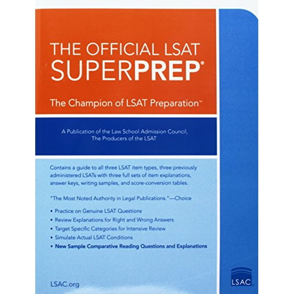 Pre-Owned The Official LSAT SuperPrep: The Champion of LSAT Prep (Paperback) 0979305063