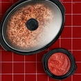 thumbnail image 6 of MegaChef 8 Quart Slow Cooker with Bonus Mini 0.6 Quart Warmer, 6 of 6