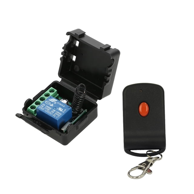 Smart Home 433Mhz DC 12V 1CH Relé de interruptor remoto inalámbrico
