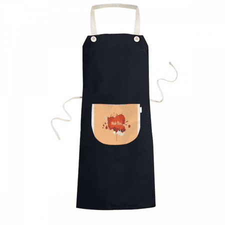 

Banshee Daub Colorful Festival Apron Bib Sarong Cooking Baking Kitchen Pocket Pinafore