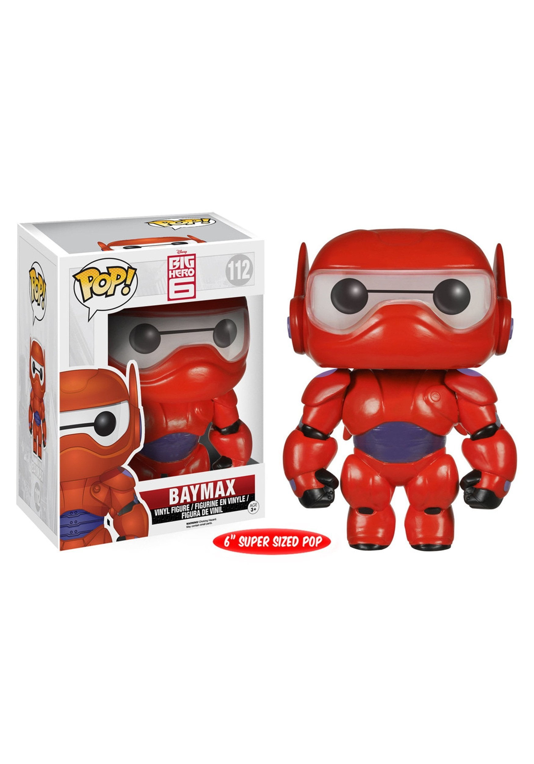 マーベル funkopop ファンコポップ ビッグヒーロー6 ベイマックス Funko Pop! Disney: Big Hero 6 - Supersized 6