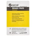 thumbnail image 6 of Niche Organic Brake Pad Set for Honda CBR250R ABS Motorcycle MK1002739, 6 of 9