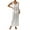 White, variant on Womens Crochet Sleeveless Dress Casual Summer V Neck Boho Knit Cover Up Beach Holiday Midi Tank Dresses Black, One Size
