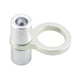 thumbnail image 1 of Hebilla de cable de cambio C con clip para bicicleta Plata, 1 of 9