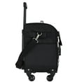 thumbnail image 5 of Travelers Club 17-inch Travel 4-Wheel Rolling Sewing Machine Bag, Black, 5 of 10
