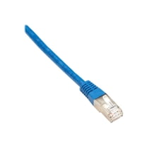 Black Box 3ft RJ-45 M/M Cat6 250MHz Shielded Stranded Cable Blue EVNSL0272BL0003