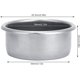 thumbnail image 3 of 54mm rostfritt stål kaffefilterkorg icke-trycksatt enkelväggsfilter passar för kaffemaskin, 3 of 5