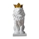 thumbnail image 1 of Estatuas Artesanía Estatuilla de animales salvajes Escultura de porche blanco Zulema Figurilla abstracta, 1 of 8