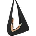 thumbnail image 5 of Sensory Swing for Kids/Adults, Therapy Swing Toddlers Hammock for Autism, ADHD,Special Needs Swing for Calming & Relaxing, Sensory Chair Toys & Gift (Hardware Included), 59x110in (Black), 5 of 14