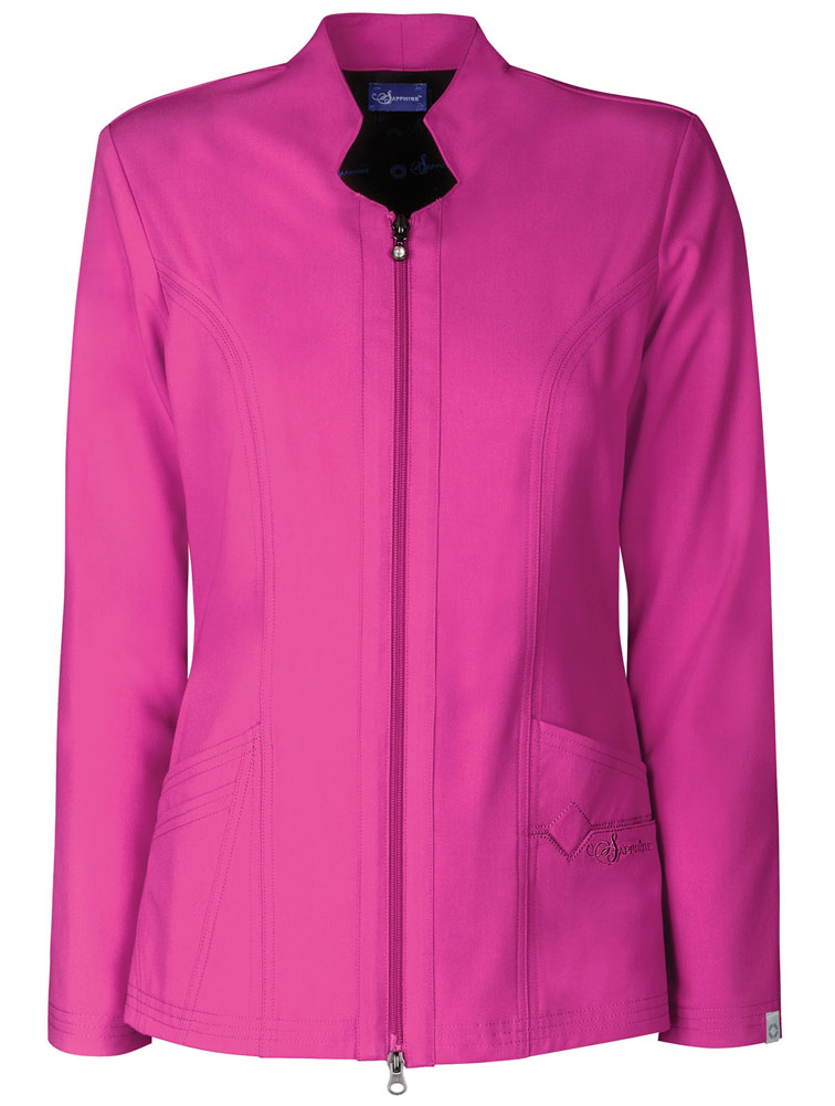 Sapphire Scrubs Sapphire Scrubs "Melrose" Notched Jacket w