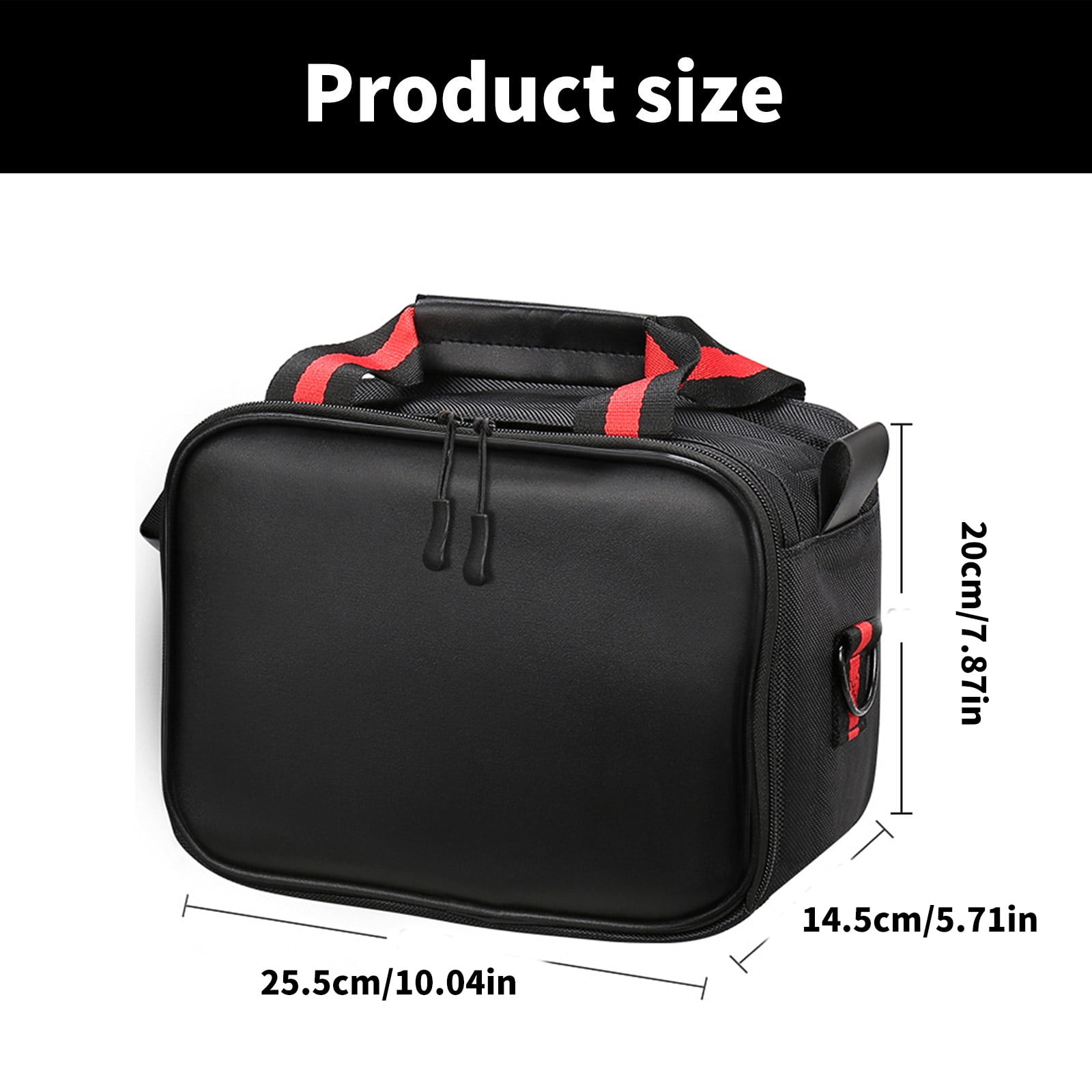 FTTH Fiber Optical Tool Bag Black Fiber Optical Tool Bag for Power Meter Optical Power Meter Networks Tool Storage Bag