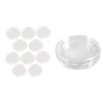 thumbnail image 1 of 20 Pcs Small Round Transparent Plastic Coin Capsules Box 30mm & 40mm, 1 of 10