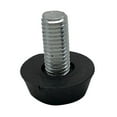 thumbnail image 1 of Adjustable Leveling Feet Screw Table Foot Furniture M8 Screw Feet Floor Protector Non Adjustable Furniture Leveler Screw Black Round Base Furniture Protector for Hardwood Floors with, 1 of 6