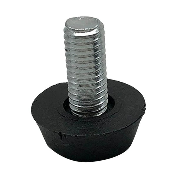 Pies Niveladores Ajustables Con Tornillo Para Muebles, Pies Con Tornillo M8, Protectores De Suelo Antideslizantes, Niveladores Ajustables Para Muebles, Tornillos Negros Con Base Redonda Para Sofás,