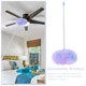 thumbnail image 3 of Greenadscape Ceiling Fan Duster Azul Con Para Limpiar Aspas Sin Rayar Superficies Delicadas, 3 of 8