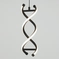 thumbnail image 2 of Artika DNA Modern Pendant Light Fixture, Black, 2 of 5
