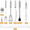 thumbnail image 4 of ArooickT Grill Tools Set,20 Pieces Stainless Steel Grill Kit with Case, Barbecue Utensil Tool, 4 of 7