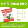 thumbnail image 3 of Kiddylicious Pizza Flavoured Veggie Straws Kids Snacks Multi 4 x 12g, British Import (Pack of 3), 3 of 5