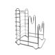 thumbnail image 1 of unbranded Organizador De Acero Inoxidable Para Cocina Soporte Para Tablas Tapas Y Utensilios Plateado, 1 of 8