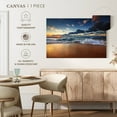 thumbnail image 4 of Elephant Stock Sea Cloudscape Wall Art - Horizontal Canvas Wall Art - Living Room Wall Decor - Beach Canvas - Brown And Orange Decor - 51" x 34", 4 of 4