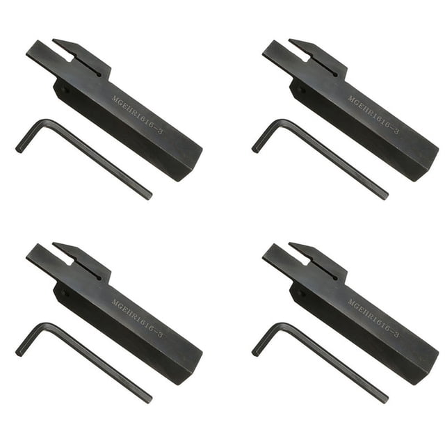 4X MGEHR1616-3 Support d'Outil de Coupe de Tour pour Insert MGMN300 CNC