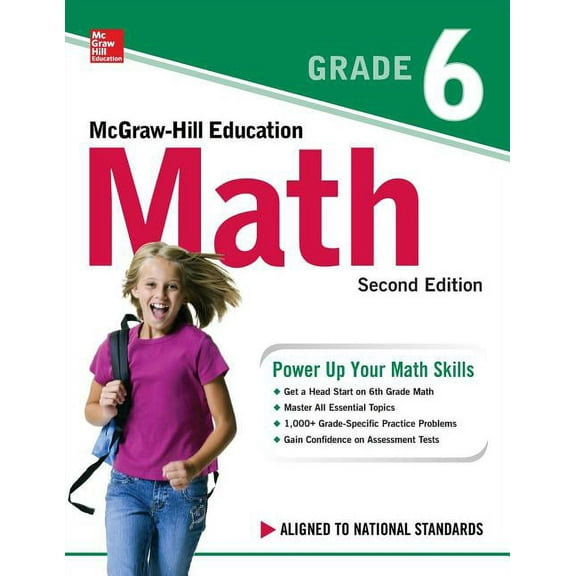 McGraw-Hill Education Math Grade 6, Second Edition (Paperback)