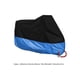 thumbnail image 2 of Universal Outdoor Motocicleta ATV Scooter A Prueba de Polvo Impermeable Bloqueador Solar Cubierta Protectora Protector de Lluvia - Tamaño XXL (Negro y Azul), 2 of 7