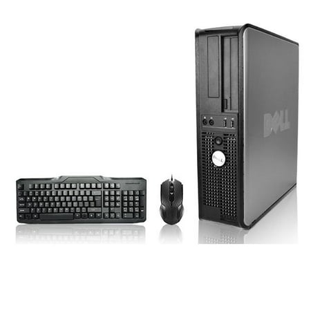 Dell Optiplex Desktop Computer 1.8 GHz Core 2 Duo Tower PC, 4GB RAM, 250 GB HDD, Windows (Best Office Desktop Pc)