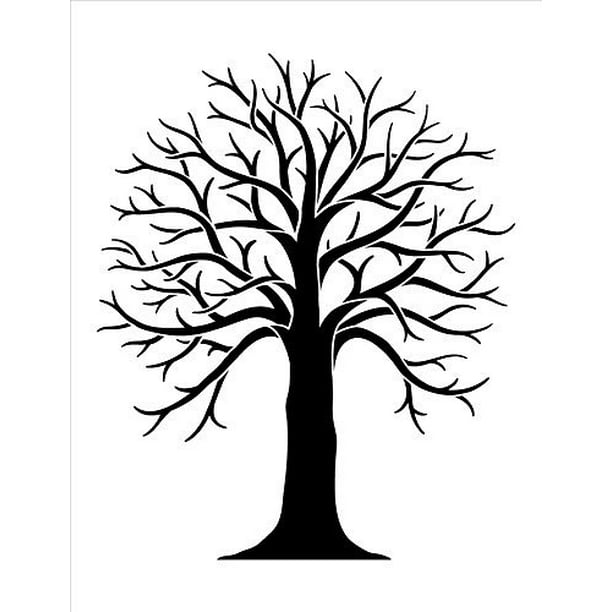 mount Vittig Streng Tree Stencil by StudioR12 Country Nature Art - Medium 8.5 x 11-inch  Reusable Mylar Template Painting, Chalk, Mixed Media Use for Crafting, DIY  Home Decor - STCL1053_1 - Walmart.com