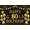 4, variant on CUSTOM Happy 80th Birthday Party Decor Banner Backdrop Black Gold Anniversary