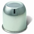 thumbnail image 1 of Gorilla Wheel Center Cap HC216SS Hub Cover; 3.3 Inch Diameter; 3-1/4 Inch Height; Closed Style; Polished; Stainless Steel; Single, 1 of 3