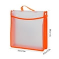 thumbnail image 2 of Waterproof Thickened Edging A3 Document Storage Bag with Secure Buckle, Durable Office Organizer for Files, Laptops, and Supplies, 2 of 5