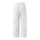 thumbnail image 4 of Gibobby pantalones negros mujer Pantalones largos de cintura con botones elásticos con cremallera y bolsillos de color sólido informales para mujer (Blanco, XL), 4 of 5