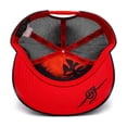 thumbnail image 5 of NARUTO Gorra trucker Itachi Uchiha roja y negra ajustable unisex visera curva, 5 of 5
