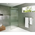 thumbnail image 5 of Glass Warehouse FL-RAD-36-R-PB Aurora 78" High X 36" Wide Shower Screen Frameless Shower, 5 of 7