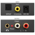 thumbnail image 2 of Convertidor de audio digital a analógico Rybozen DAC 192 kHz con cable, 2 of 8