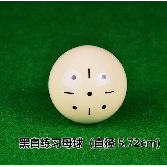 KAKOWELY Boule de Billard Boule de Signal pour Billards à 8 Balles Haute Précision pour l'Entraînement et la Pratique de Billard Accessoires de Billard Résistants à l'Usure pour Salle de Jeux et Table de Billard
