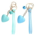 thumbnail image 1 of 2 piezas de accesorios de llavero de corazón lindo, llavero de dibujos animados, llaves de coche, bolso, abalorio de decoración, regalo para niñas y mujeres, 1 of 5