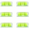 thumbnail image 1 of Utoolmart 8×23 mm Green Universal Precision Bubble Level Vials Spirit Level Picture Hanging Levels Mark Measuring Instruments Layout Tools 6pcs, 1 of 2