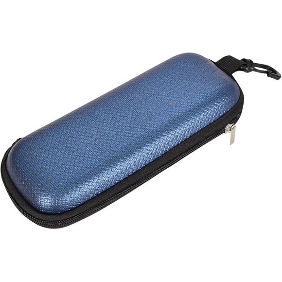 Glasses case blue glasses case zipper glasses case glasses case soft glasses case glasses bag glasses case